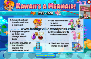 kawaii a mermaid info